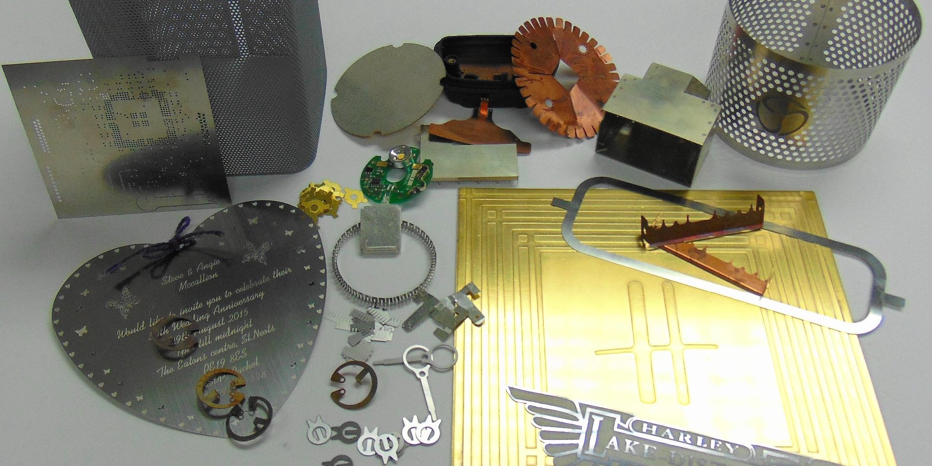 Chemically etch components by Etch Tech Ltd.
