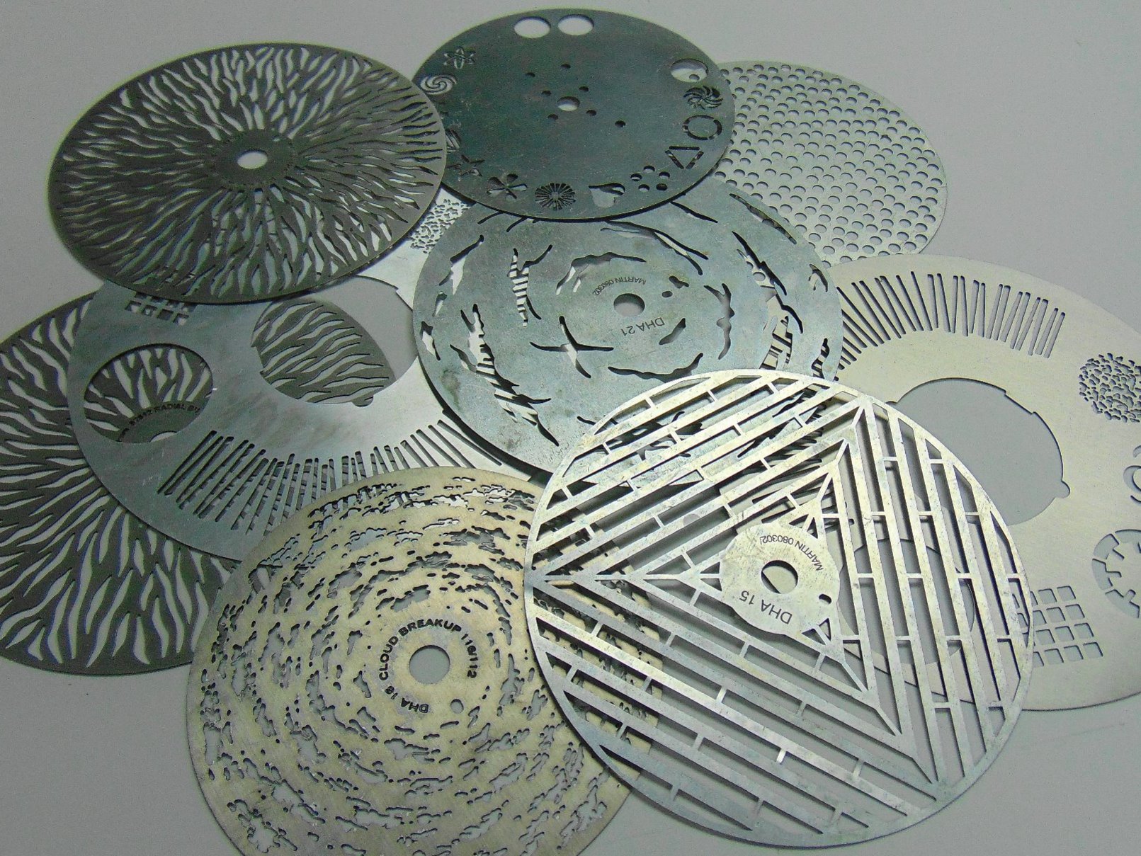 Chemically etched aluminum by Etch tech taking advantage of using the right chemistry to etch Aluminum.