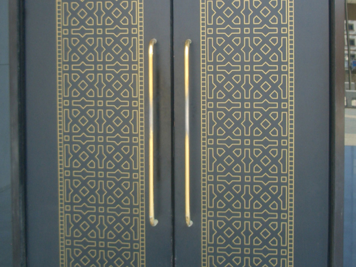 Chemically etched decorative panels, from our Architectural range