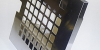 An etched stainless steel calendar, made suing the photochemical etching / chemical milling process, by Etch Tech UK